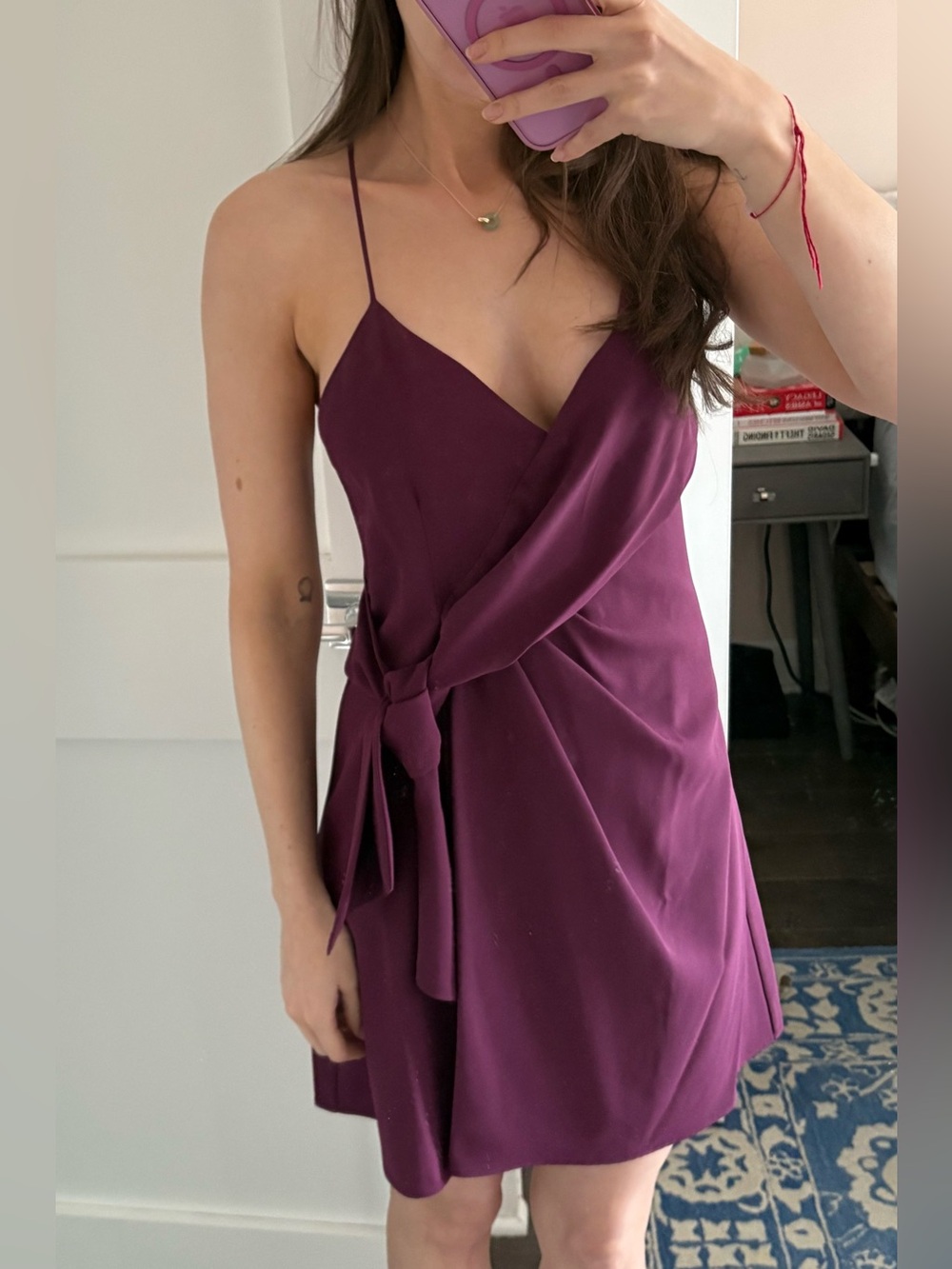 Alice + Olivia Purple Mini Dress 2